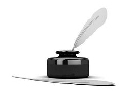 quill and inkwell